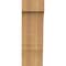 Ekena Millwork 6"W x 6"D x 18"H Balboa Rough Sawn Knee Brace, Western Red Cedar BRC06X06X18BOA00RWR - alternate 2